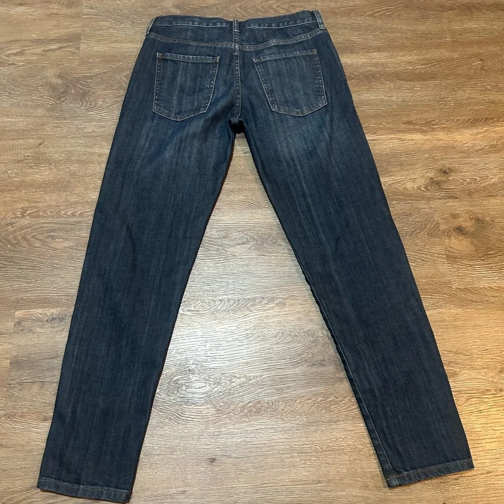 Banana Republic Women’s Dark Indigo Slim Boyfriend Jeans - Picture 7 of 9